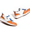 Kids Walking Shoes Storybook Faux Leather Orange-6
