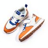 Kids Walking Shoes Storybook Faux Leather Orange-3
